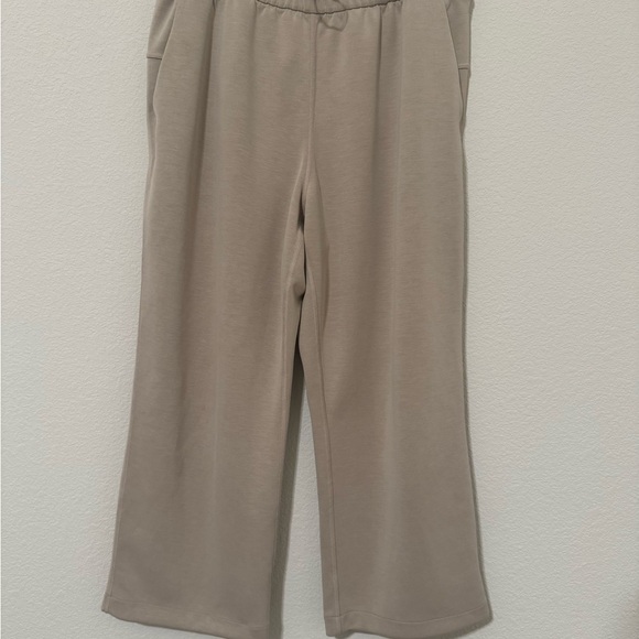 lululemon athletica Tan Wide Leg Pants - Picture 1 of 2